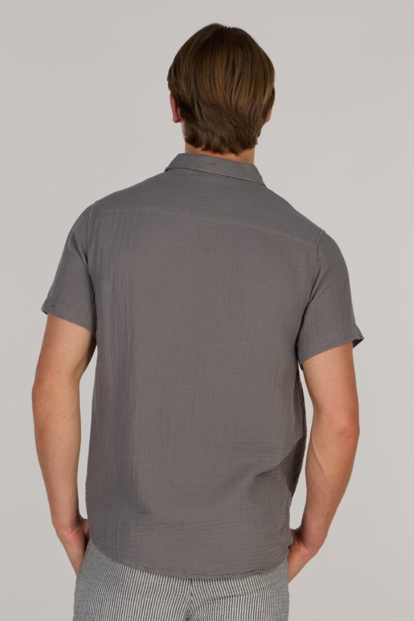 TIM DOUBLE SHIRT-GREY