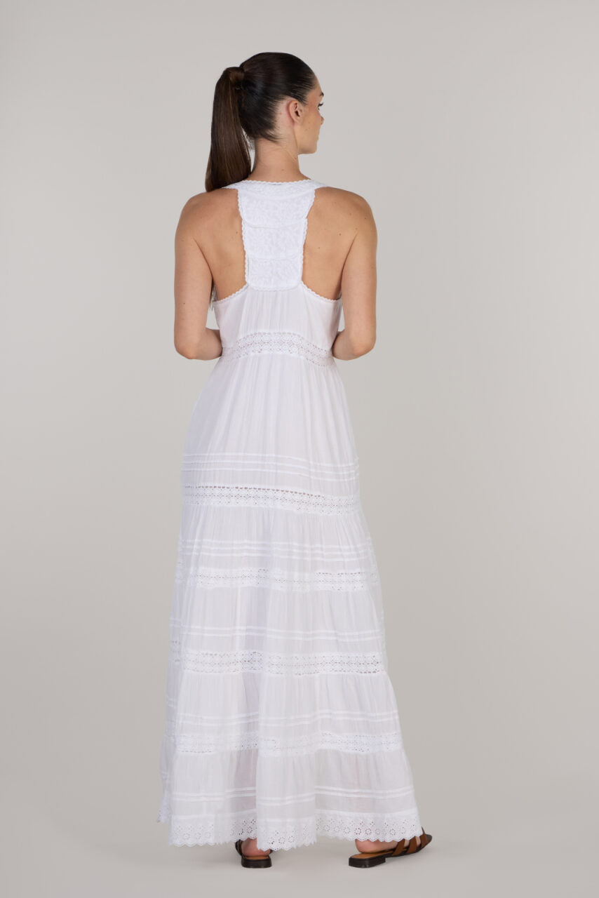 Kathreene Racerback long Dress