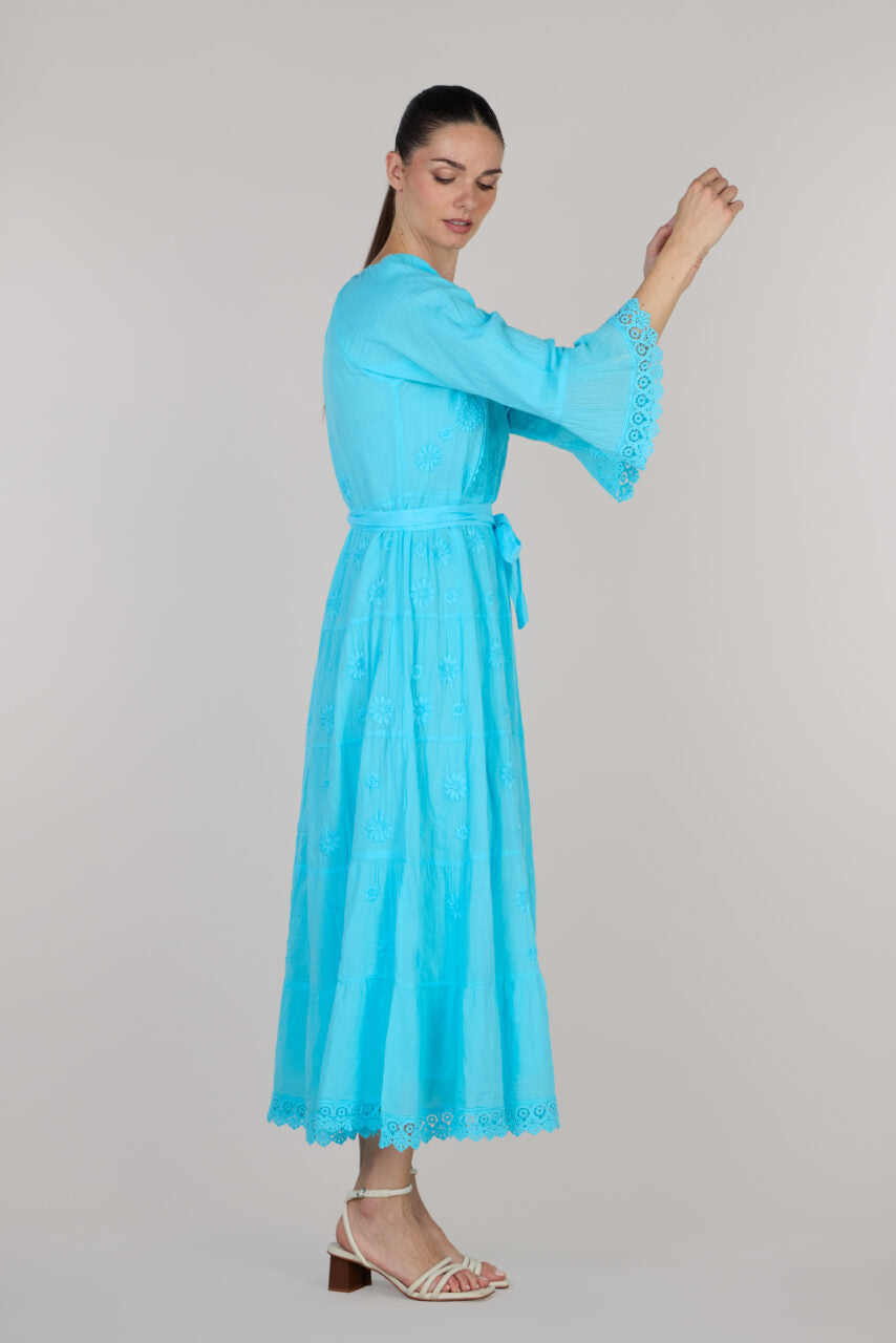 Flower Garden Embroidered Dress