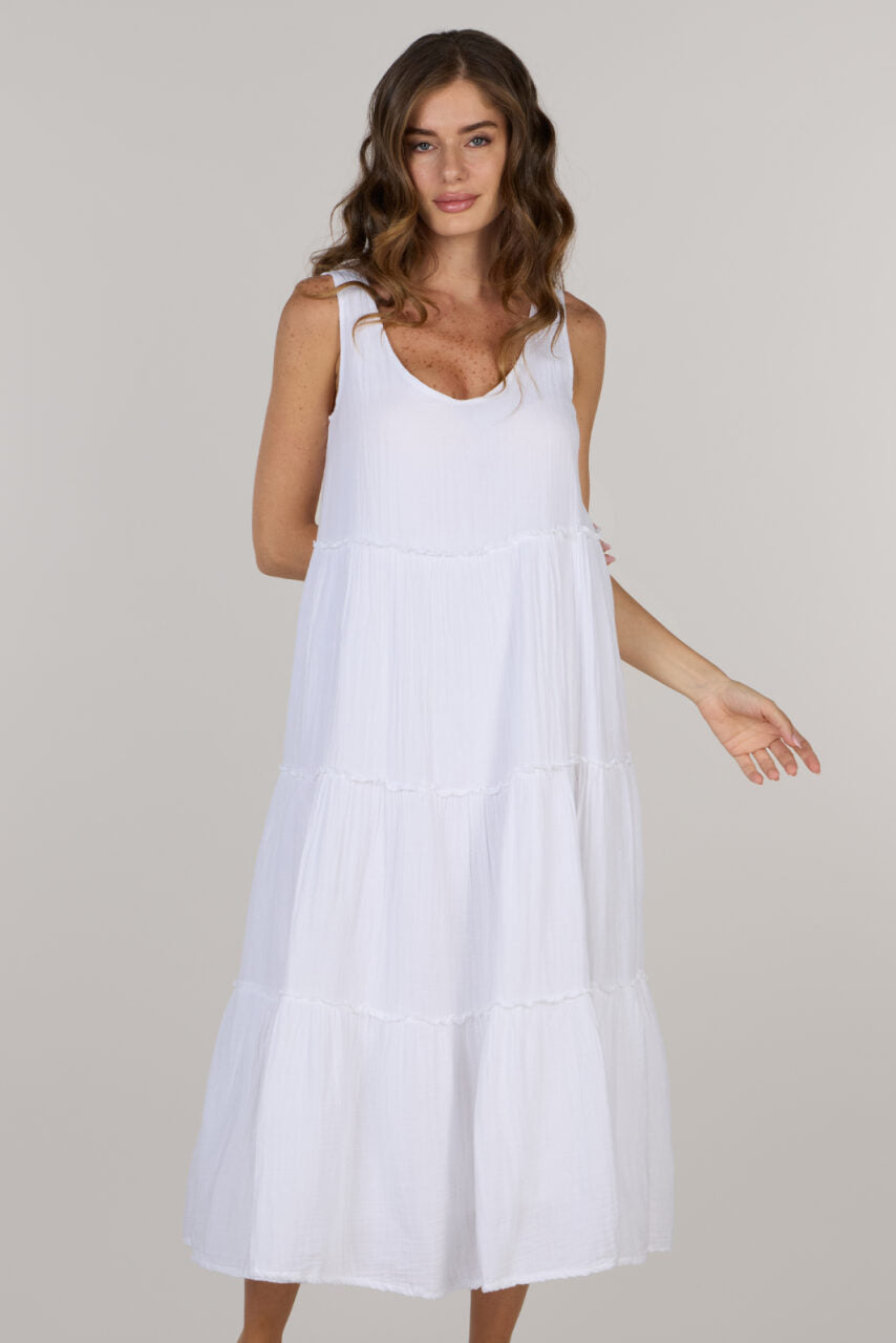 Elegance tiered long Dress