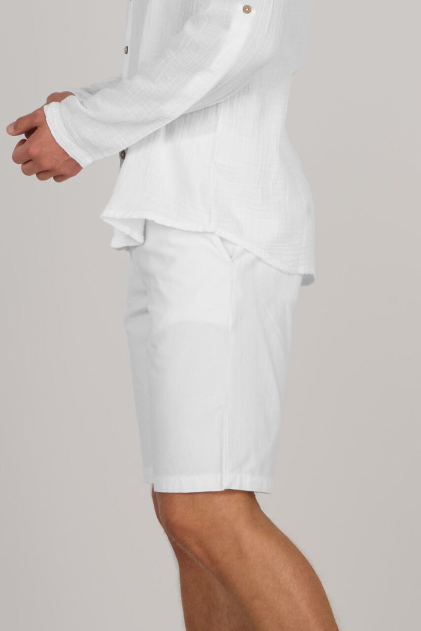 WILLIAM LONG SHORTS-WHITE