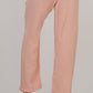 DOUBLE COTTON TROUSERS-PEACH