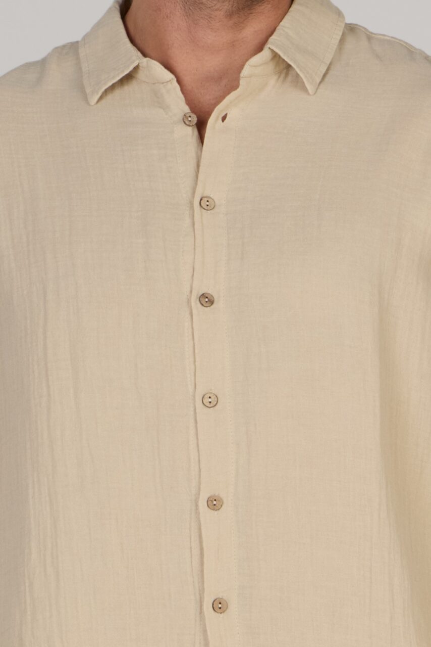 TIMMY DOUBLE SHIRT-BEIGE