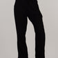DOUBLE COTTON TROUSERS-BLACK