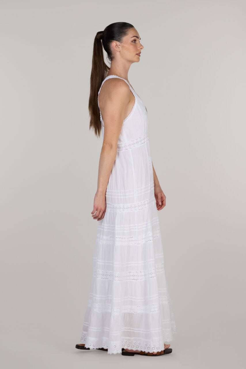Kathreene Racerback long Dress