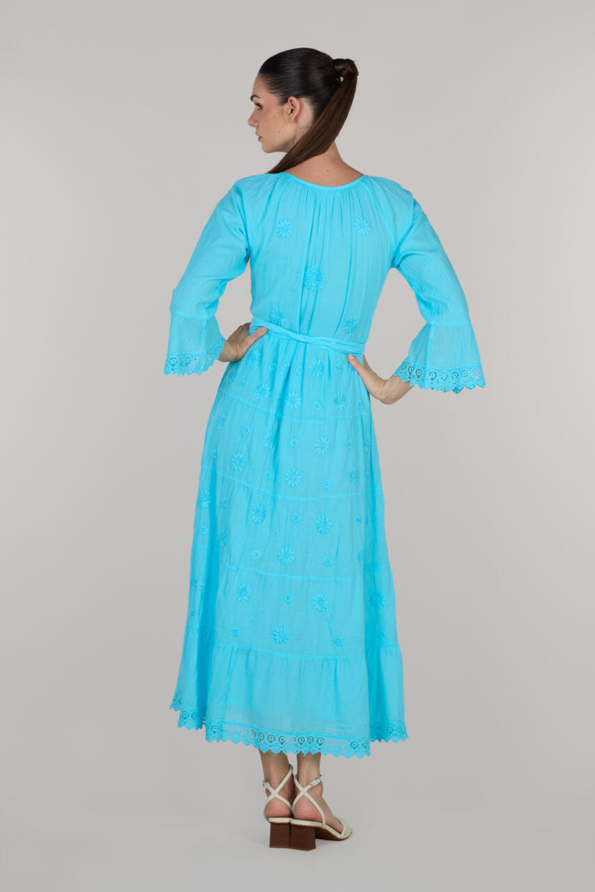 Flower Garden Embroidered Dress