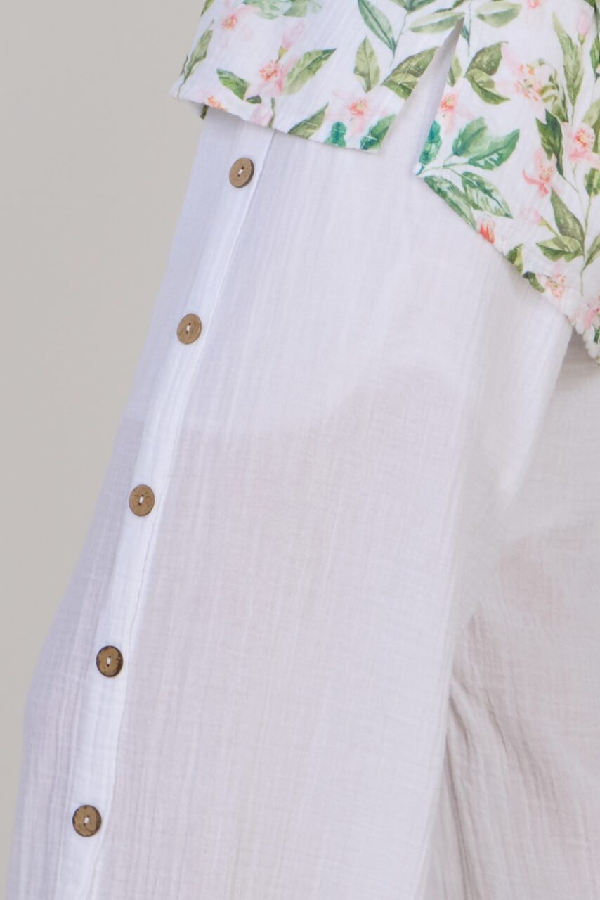 JENNY DOUBLE PANT- WHITE