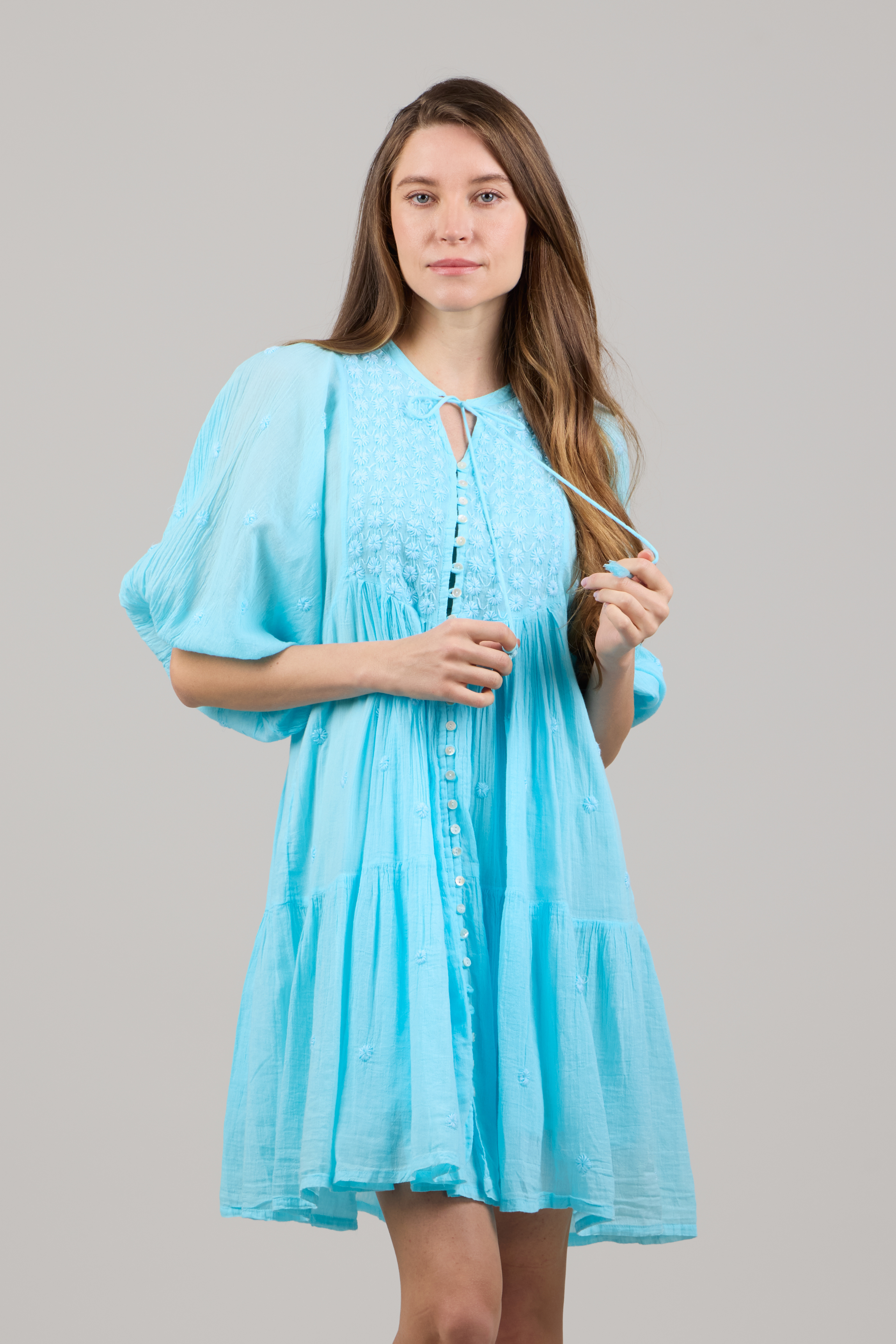 COLORS OF NATURE SHORT DRESS