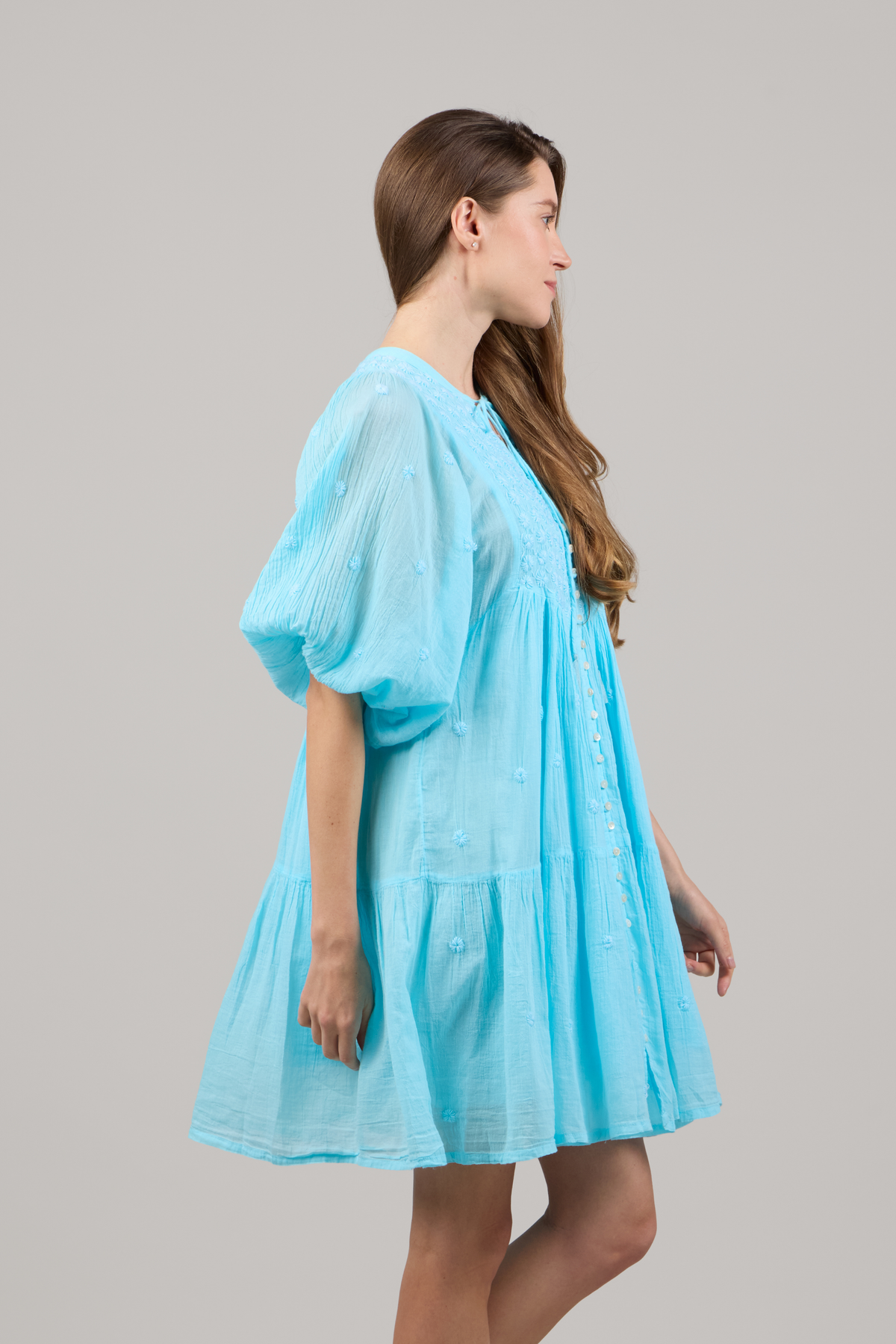 COLORS OF NATURE SHORT DRESS