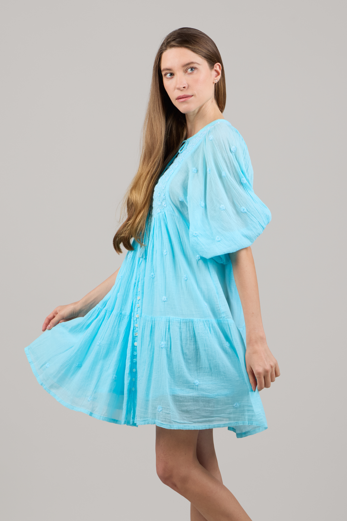 COLORS OF NATURE SHORT DRESS