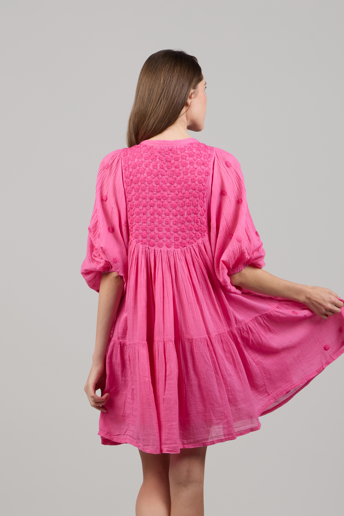 COLORS OF NATURE SHORT DRESS