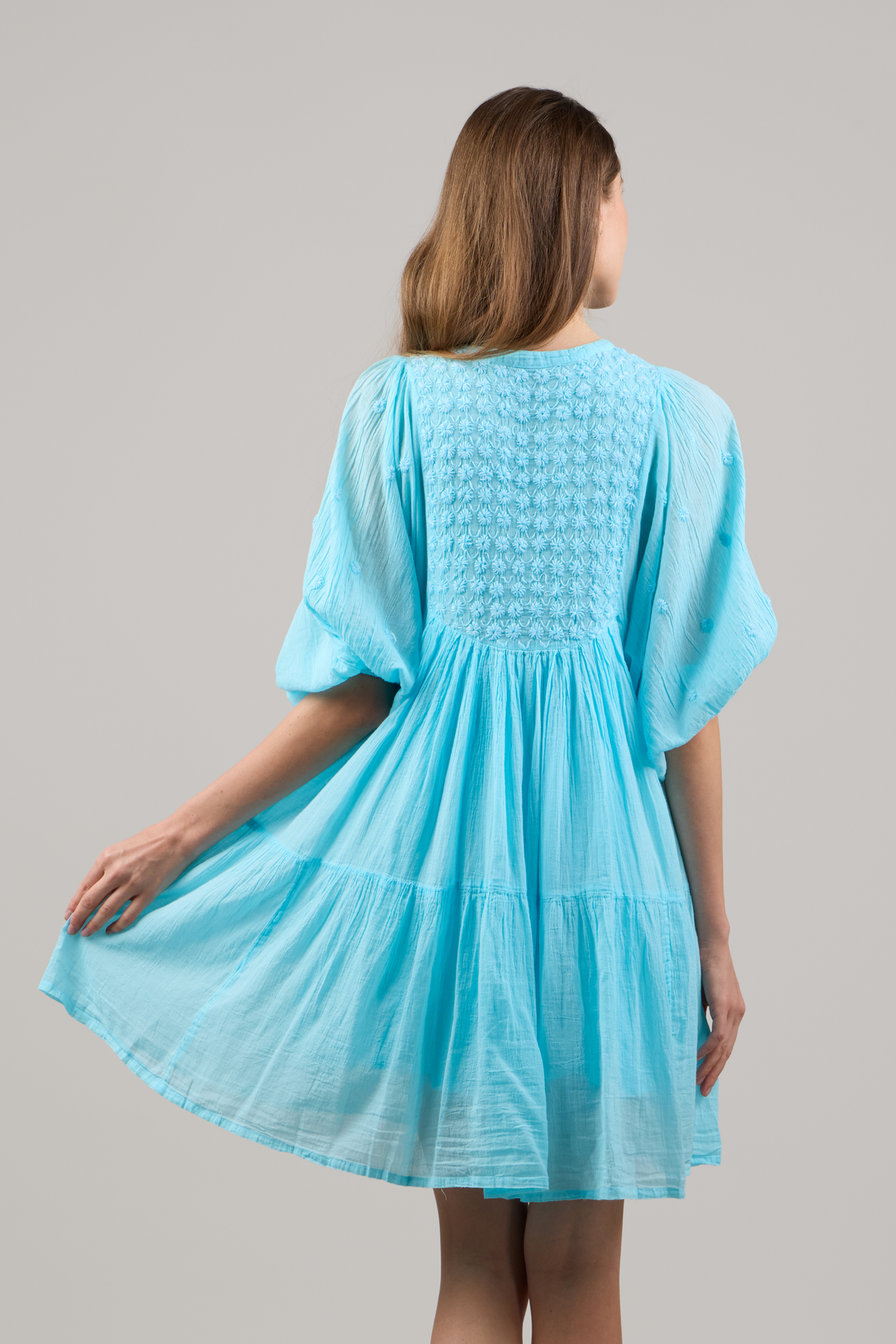 COLORS OF NATURE SHORT DRESS