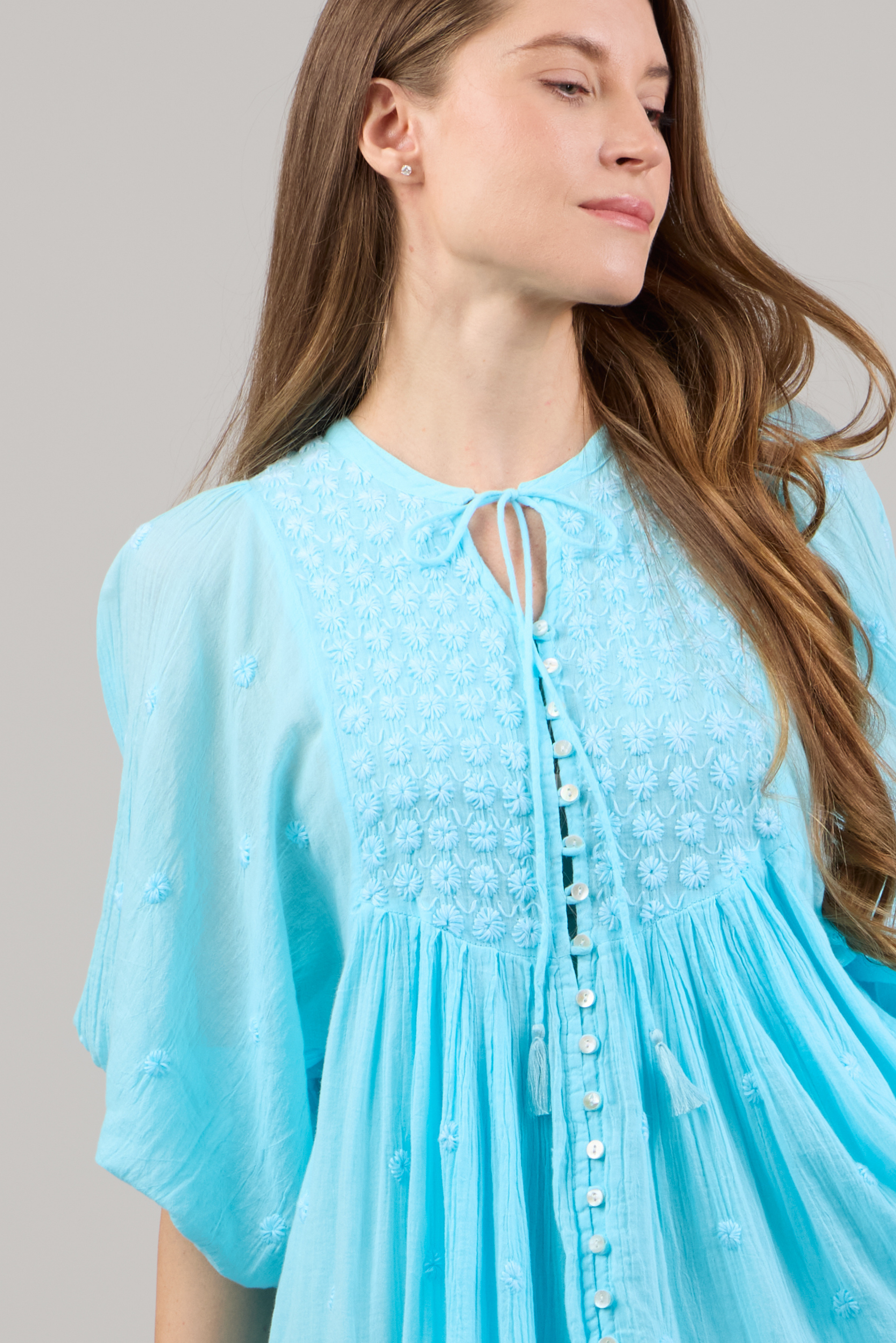 COLORS OF NATURE SHORT DRESS