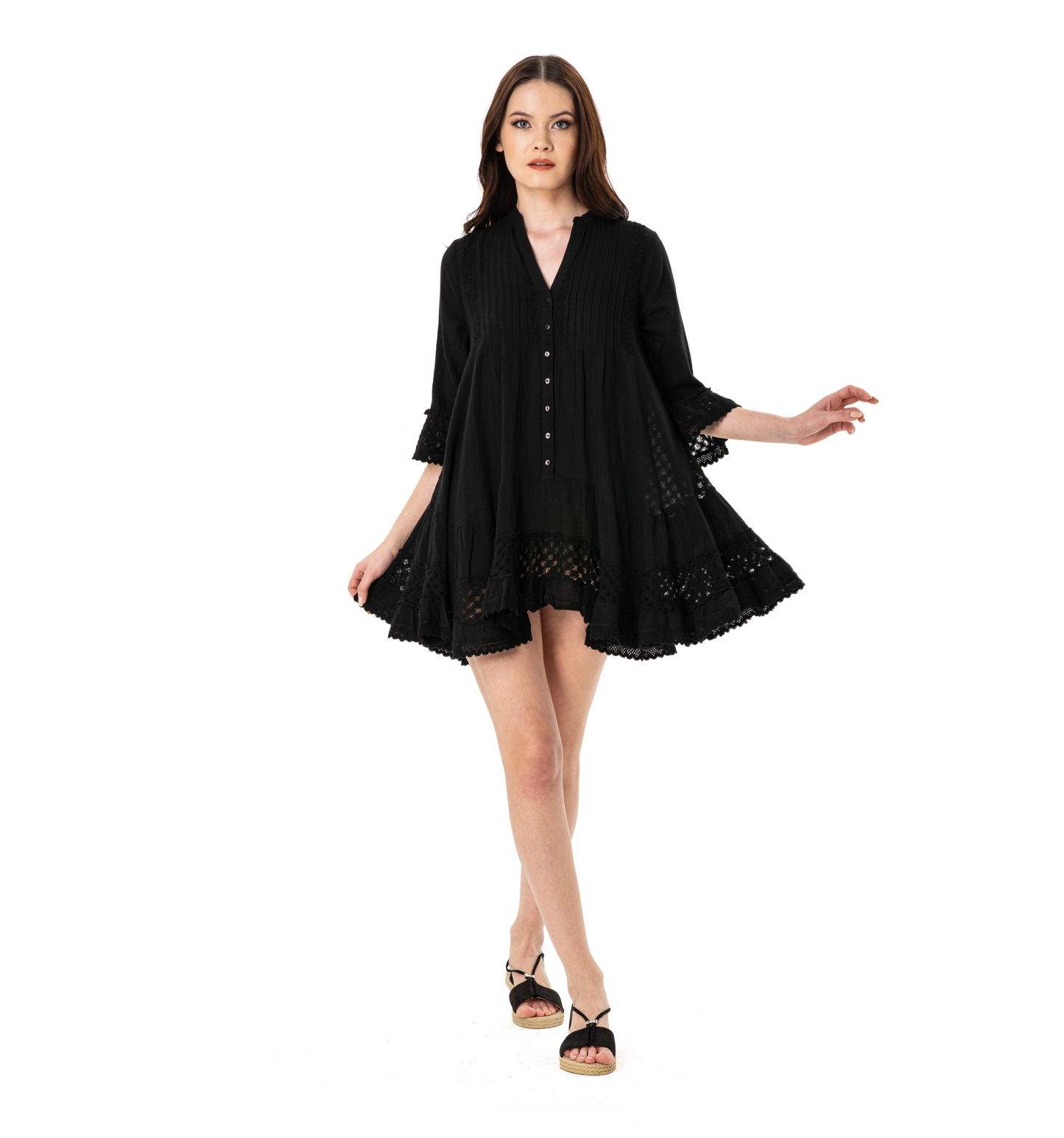 Freedom Tunic- Black