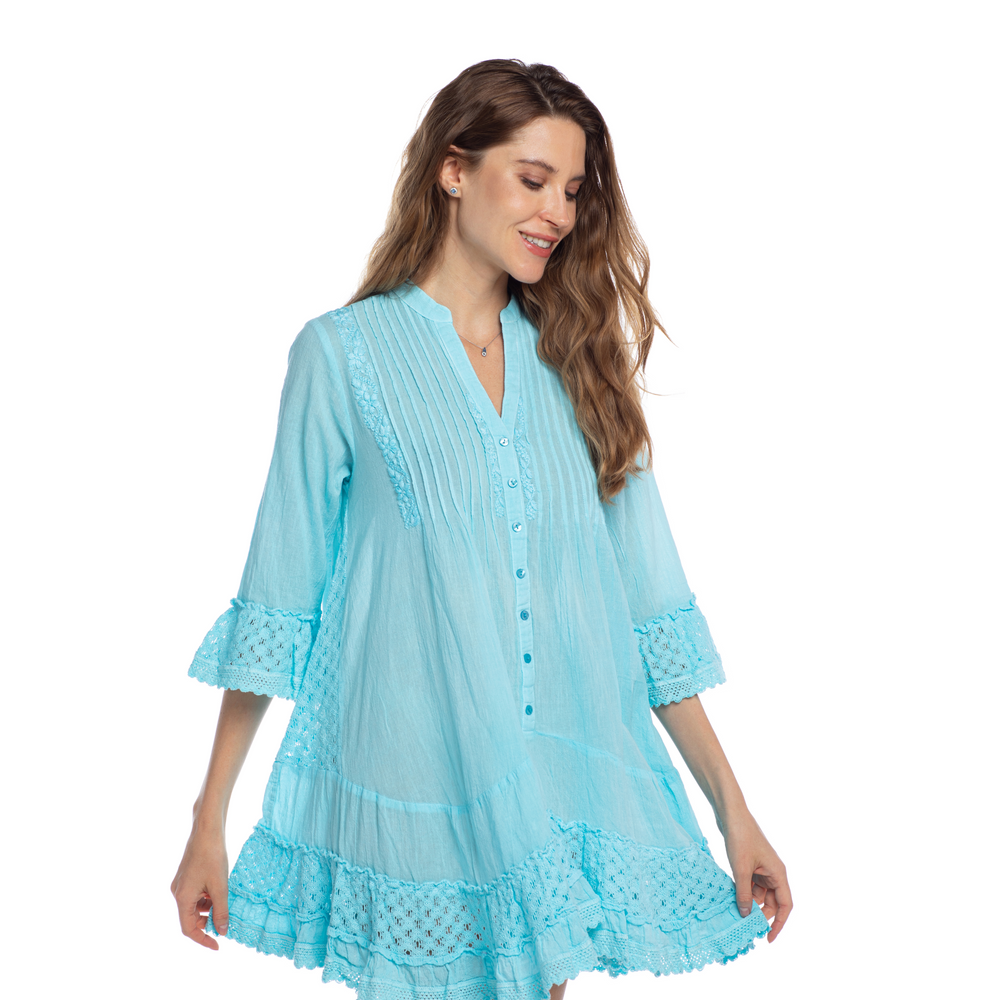 Freedom Tunic- Turquoise