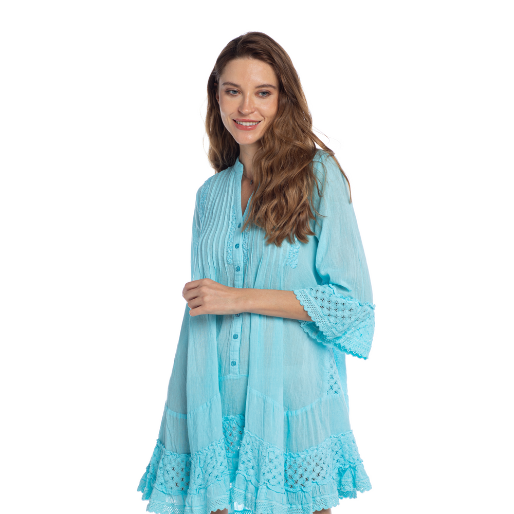 
                      
                        Freedom Tunic- Turquoise
                      
                    