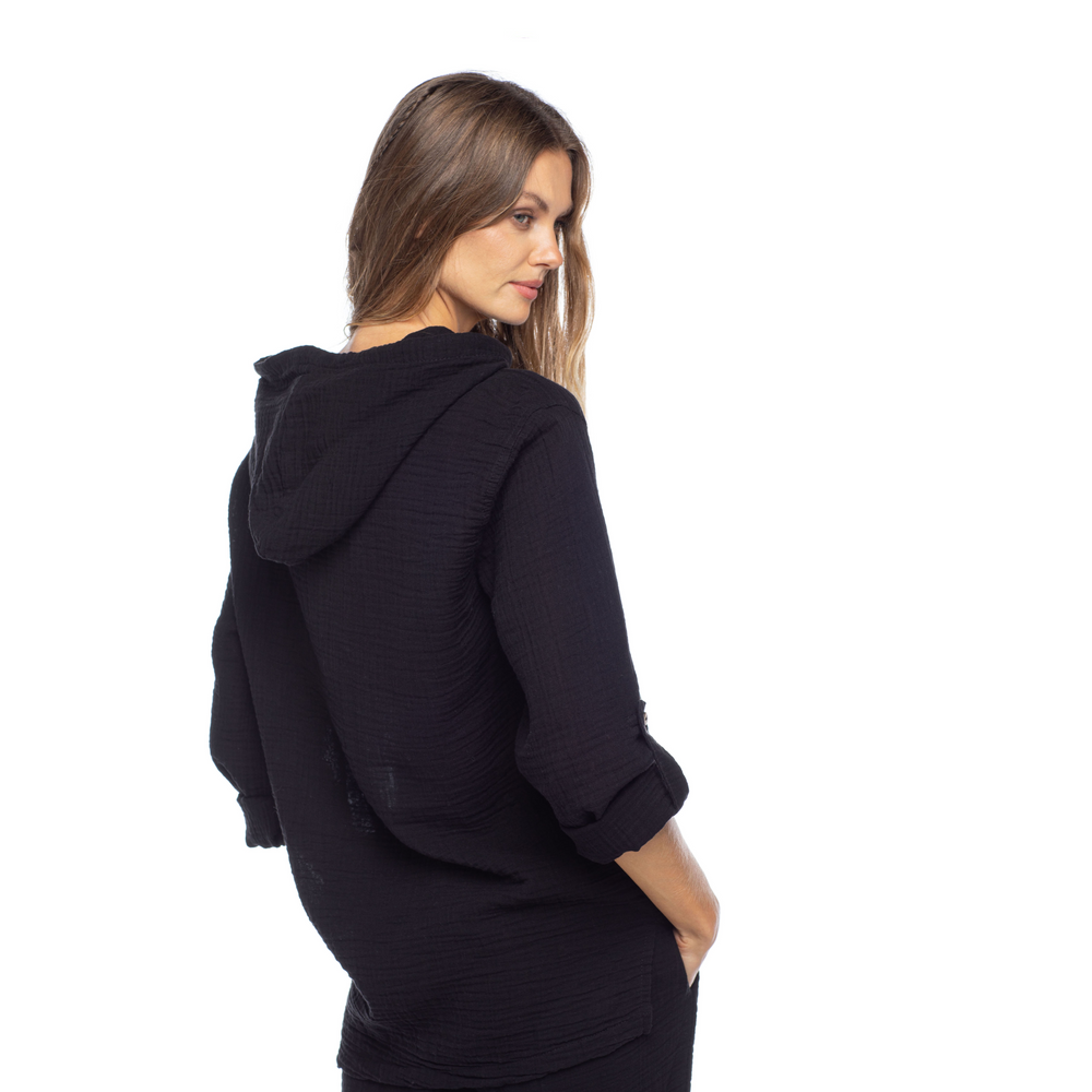 
                      
                        Hoodie Double Comfort Shirt-Black
                      
                    