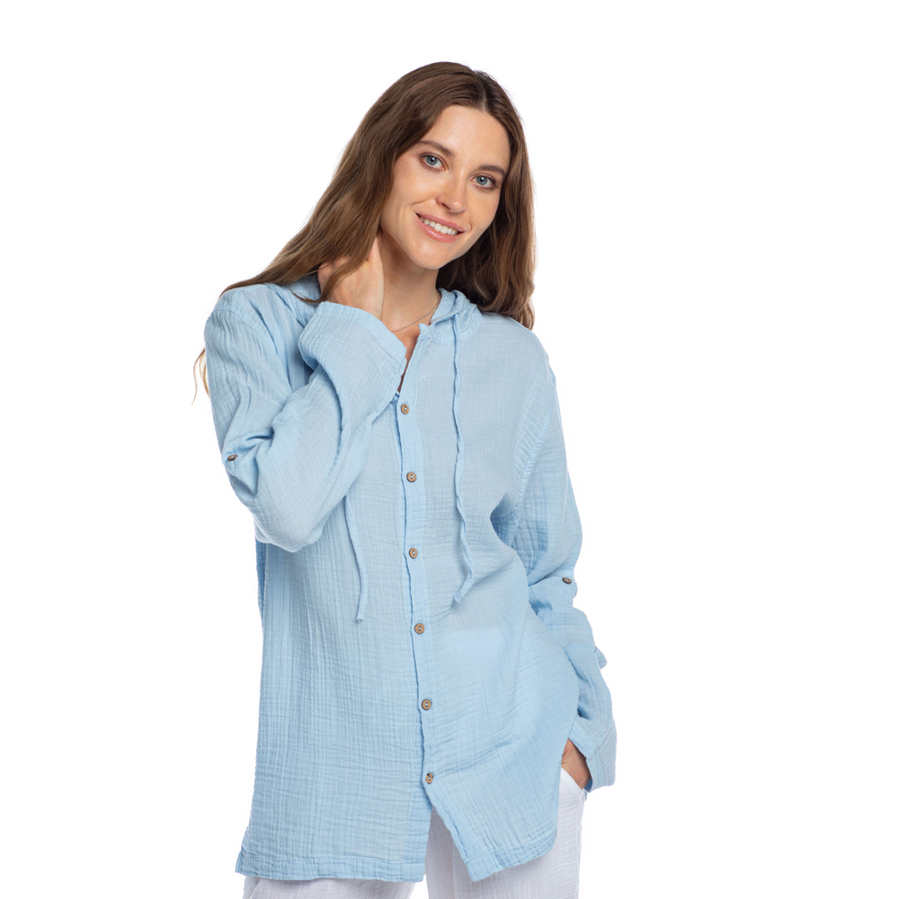 
                      
                        Hoodie Double Comfort Shirt-Ice Blue
                      
                    