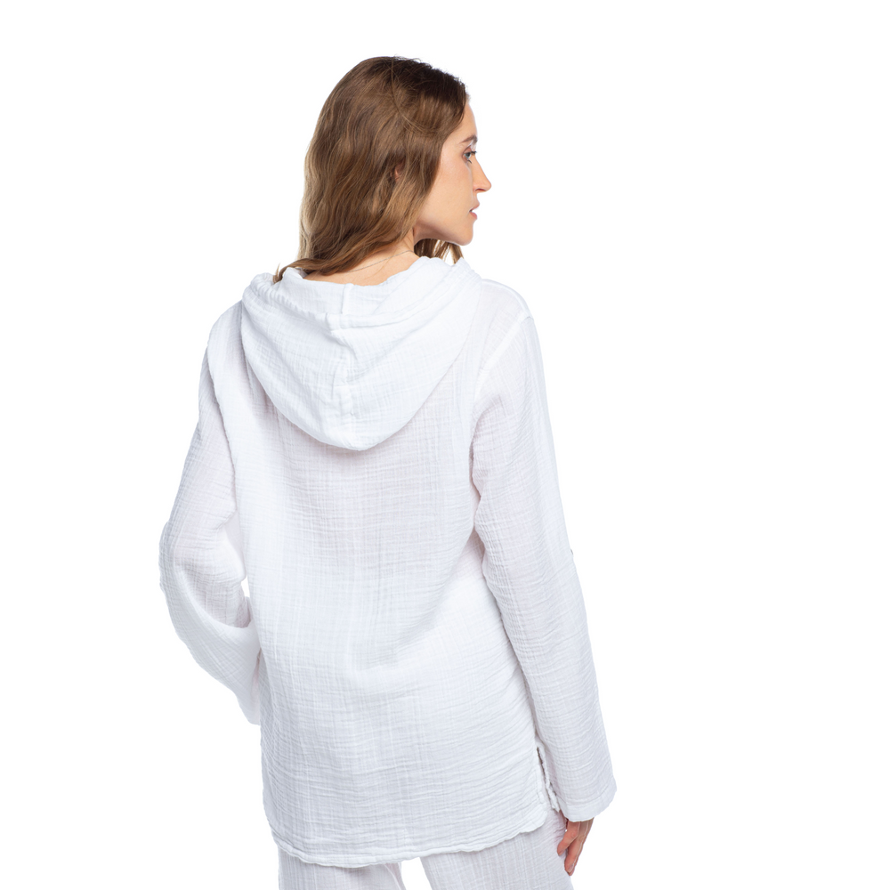 
                      
                        Hoodie Double Comfort Shirt-White
                      
                    