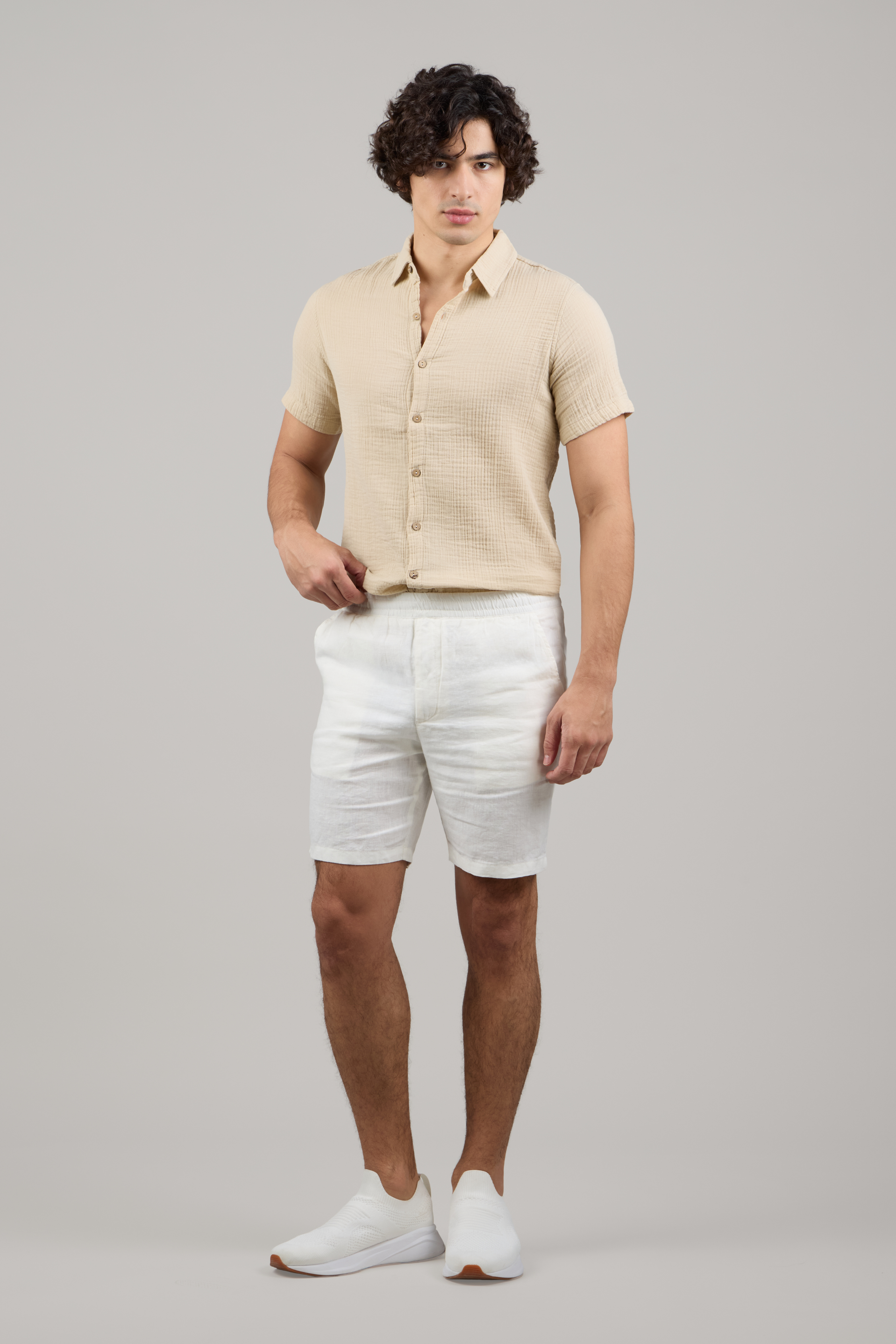 ICONIC LINEN LIGHT SHORTS