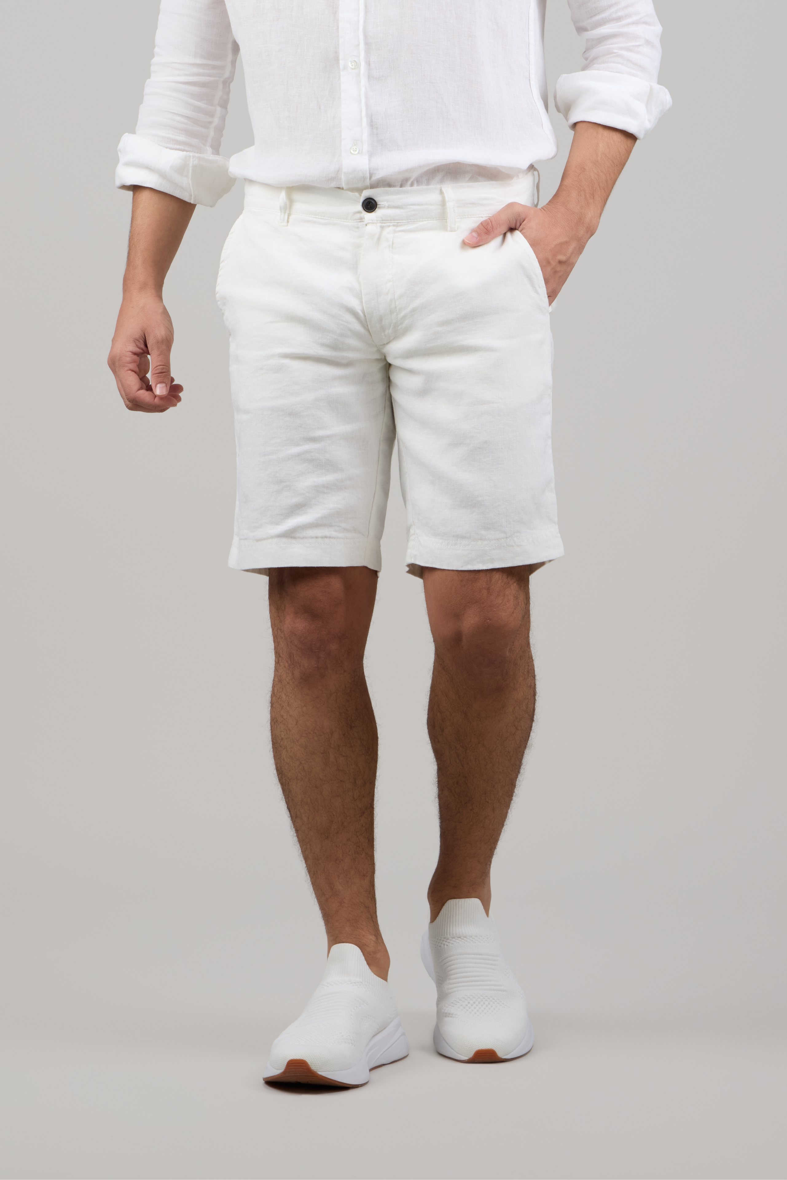 ICONIC LINEN SHORTS