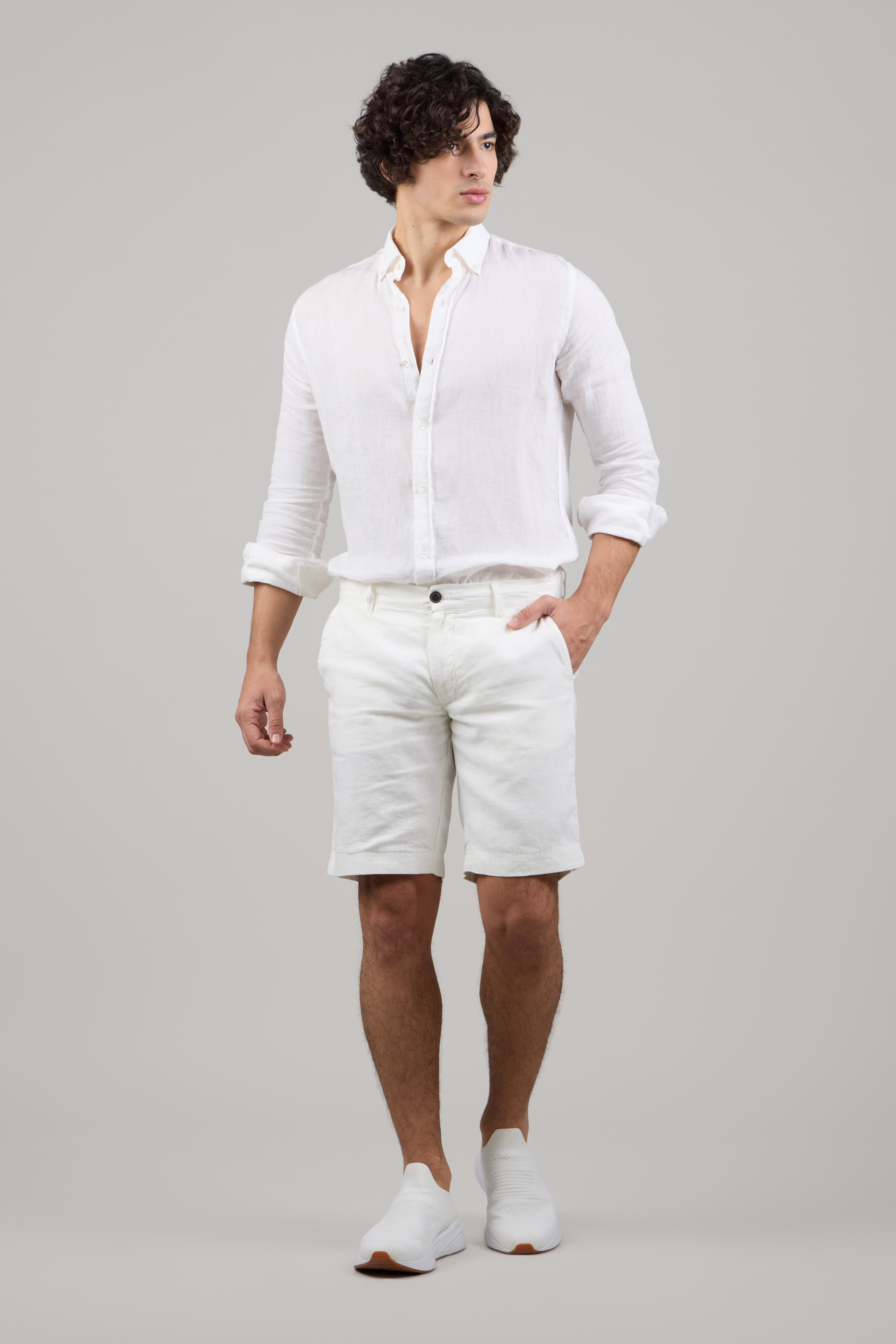 ICONIC LINEN SHORTS