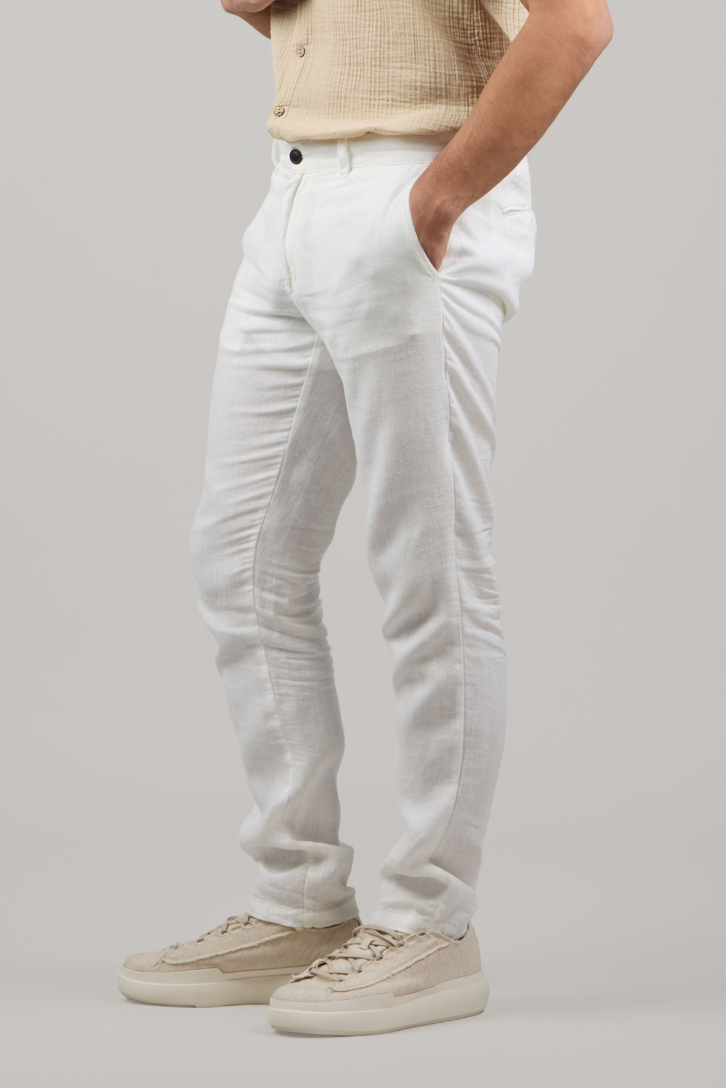 ICONIC LINEN TROUSERS