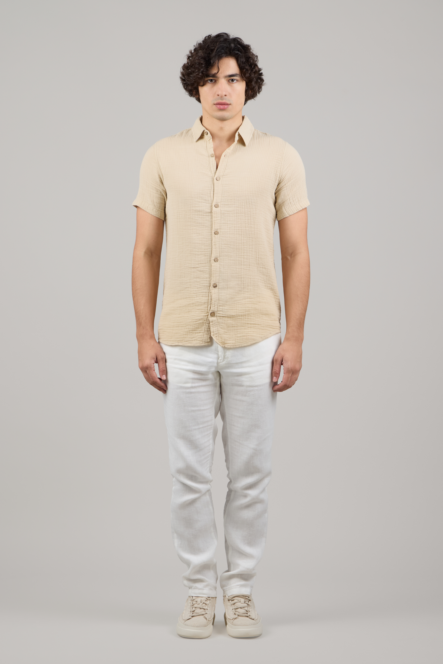 ICONIC LINEN TROUSERS