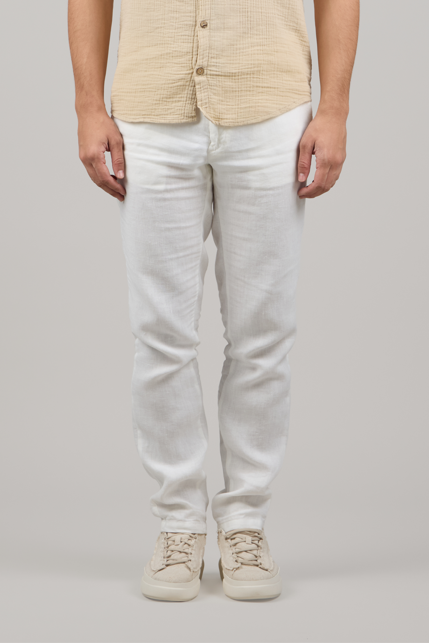 ICONIC LINEN TROUSERS