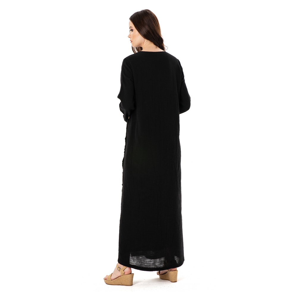 
                      
                        JENNY DOUBLE LONG DRESS-BLACK
                      
                    