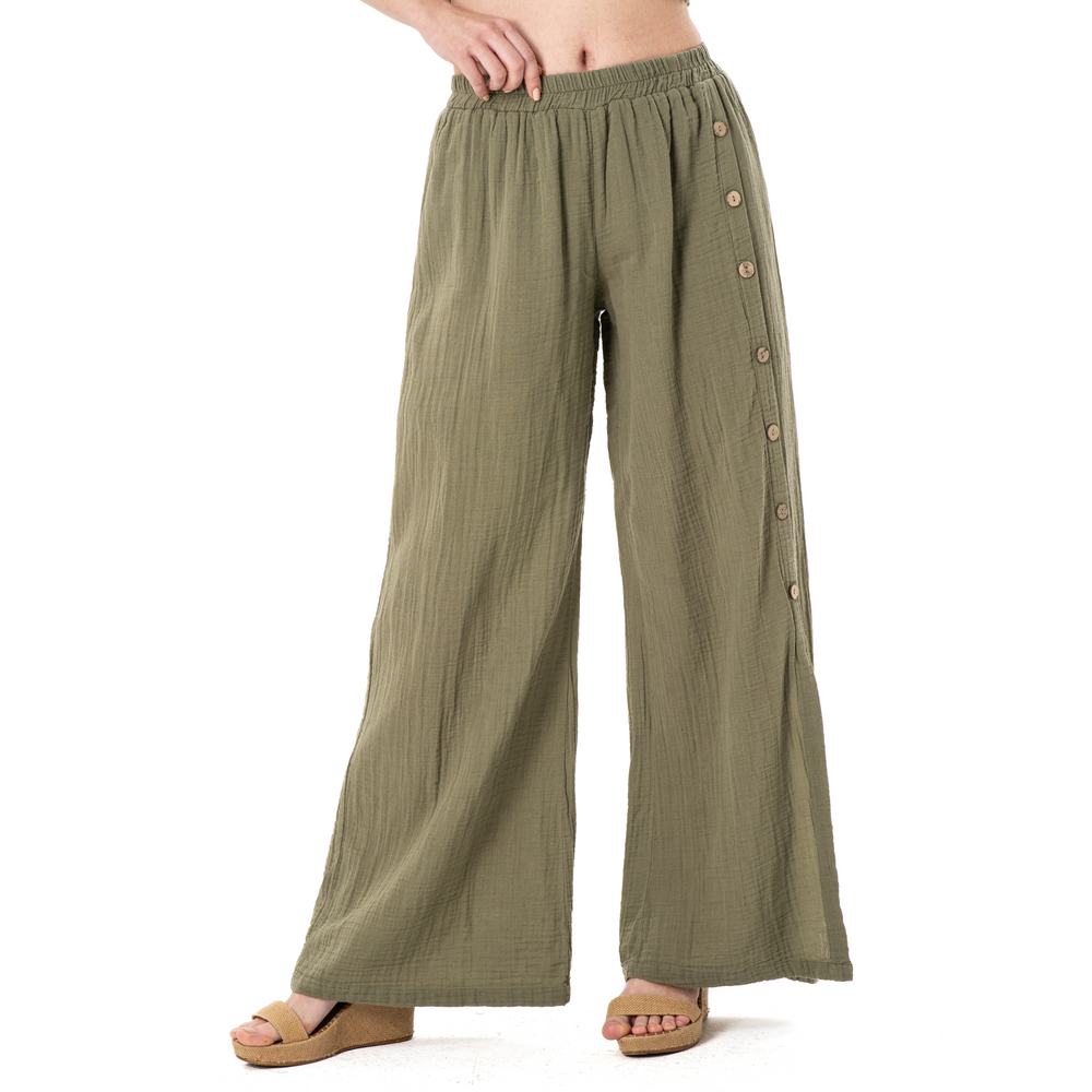 
                      
                        JENNY DOUBLE PANT- OLIVE
                      
                    