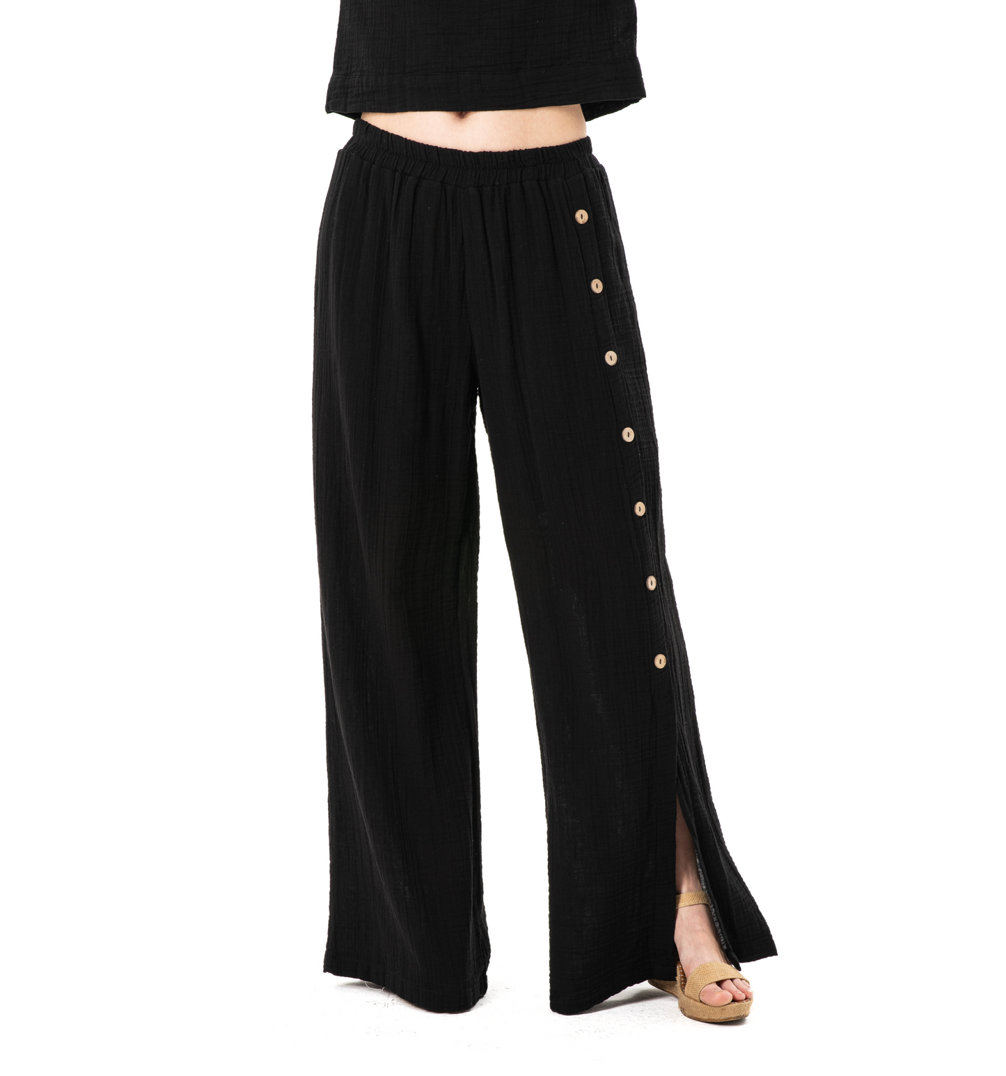 JENNY DOUBLE PANT- BLACK