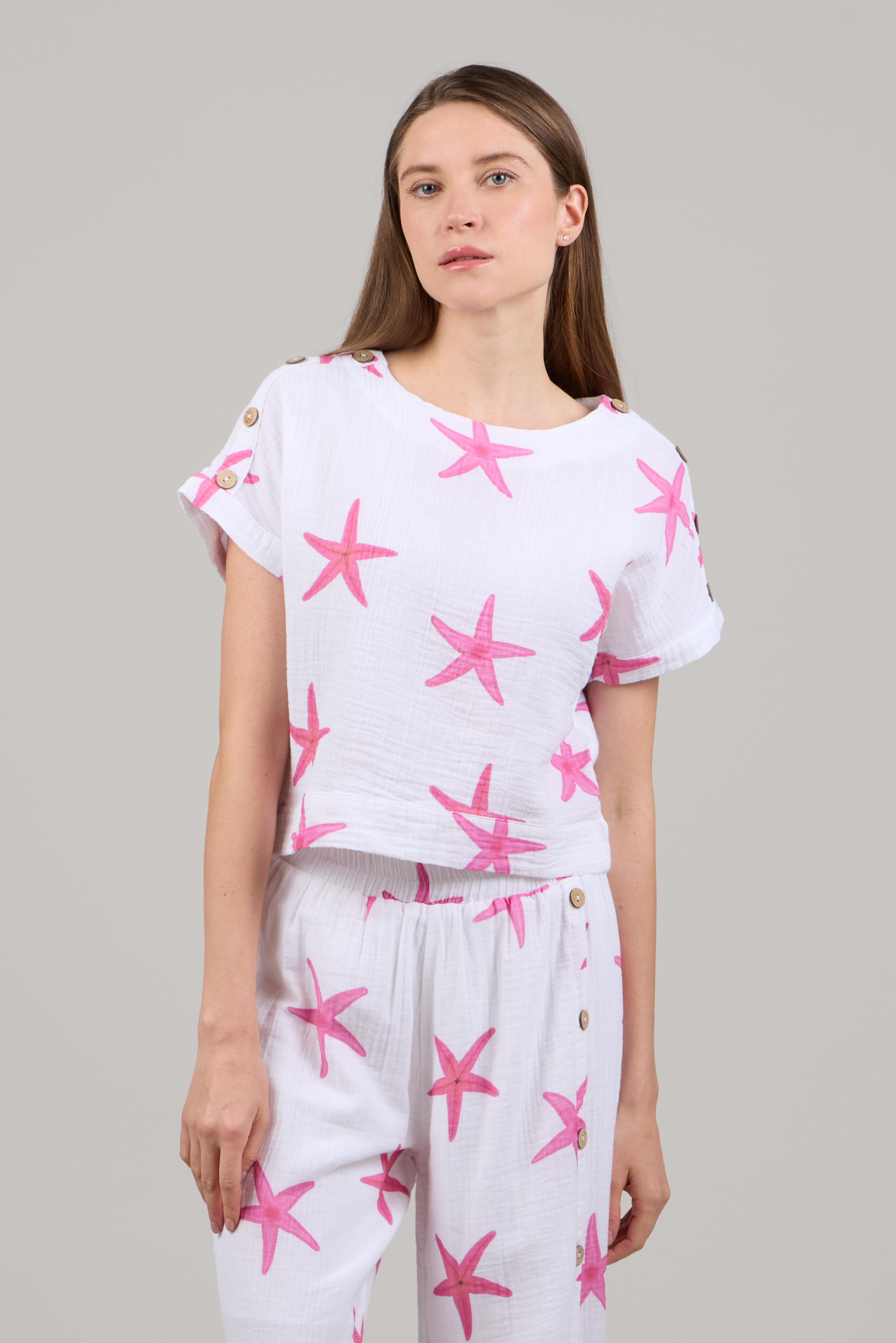 JENNY SHORT SLEEVE TOP