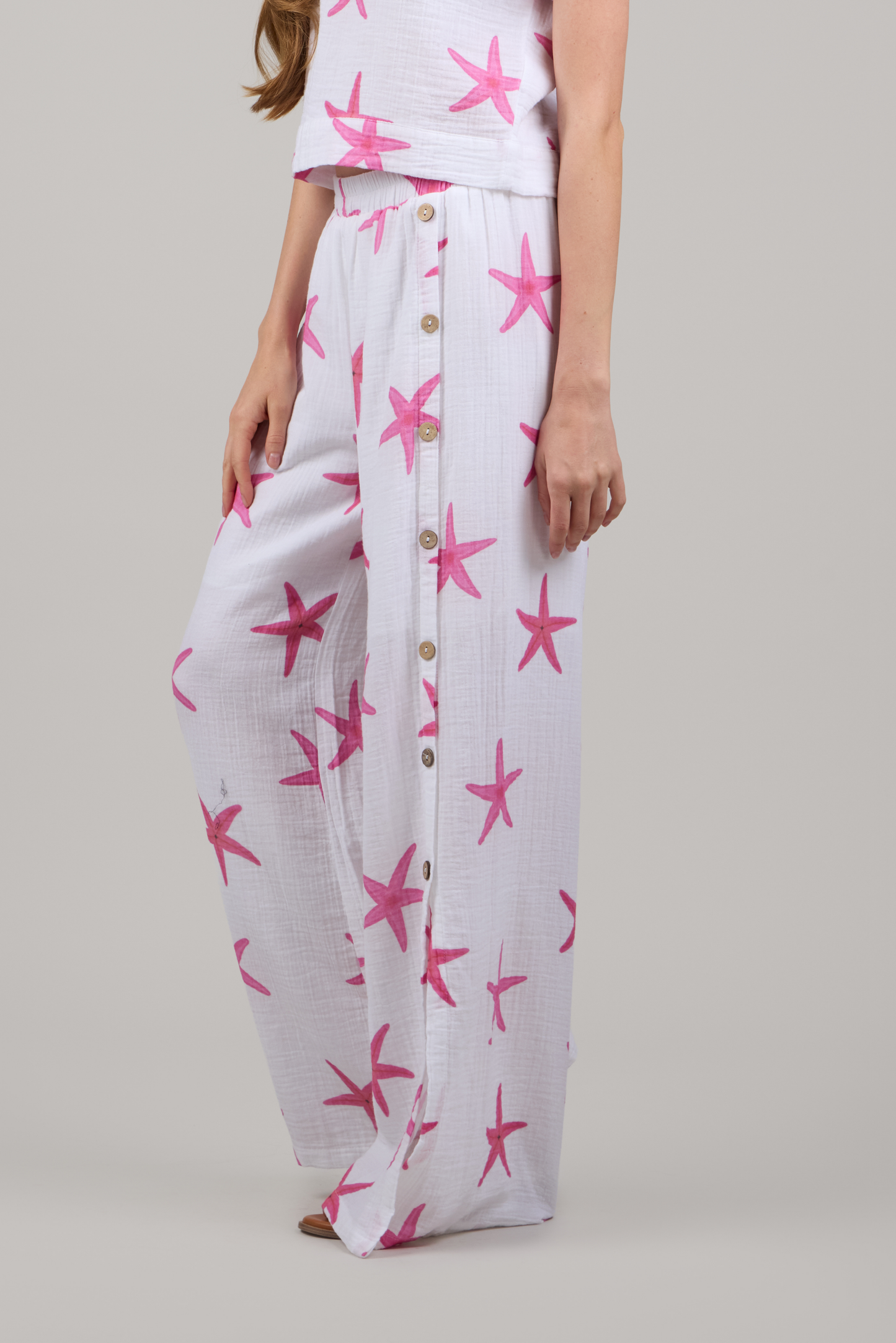 بنطلون جيني المخطط من دي سي