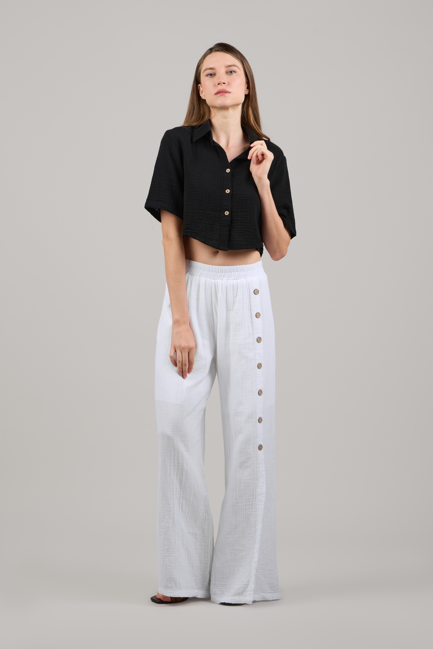 JENNY FLARE TROUSERS
