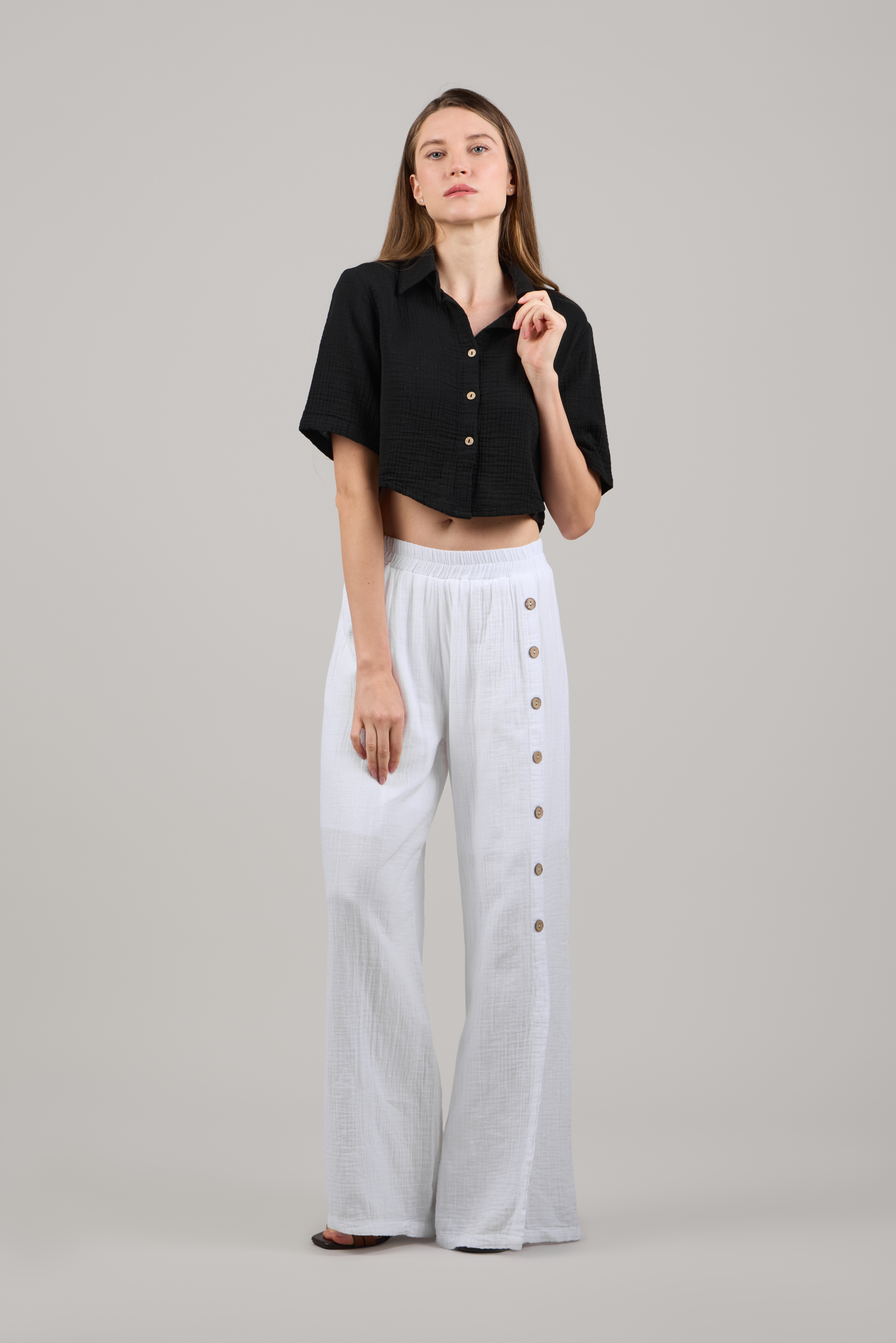 JENNY FLARE TROUSERS