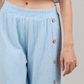 بنطال جيني مزدوج - أزرق ثلجي
