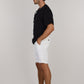 ICONIC LINEN SHORTS-WHITE