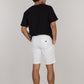 ICONIC LINEN SHORTS-WHITE