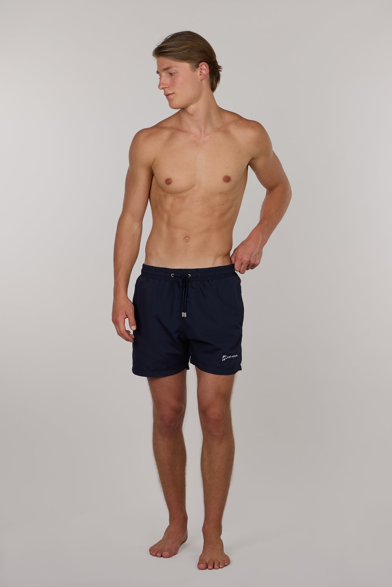 Solid Navy - Swim Shorts