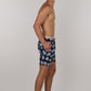 Splendour - Palm Leaves Black - Swim Shorts