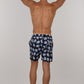 Splendour - Palm Leaves Black - Swim Shorts