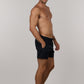 Solid Black - Swim Shorts