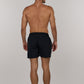 Solid Black - Swim Shorts