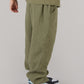 LACED RELAXED TROUSERS