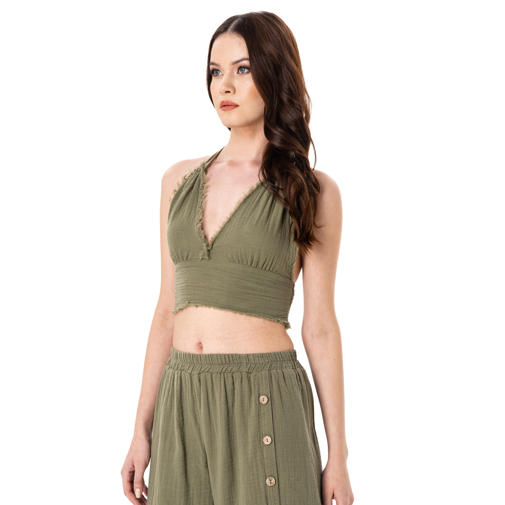 
                      
                        KATTY MINI TOP DOUBLE-OLIVE
                      
                    