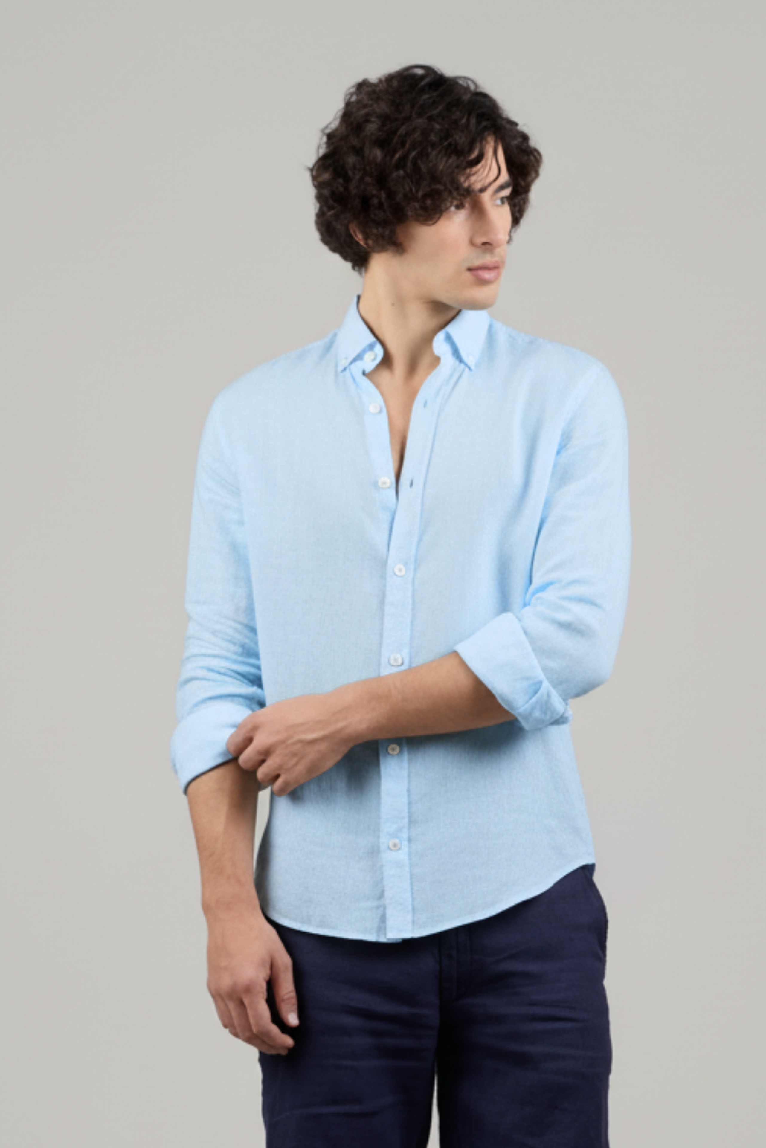 LINEN COMFORT FIT SHIRT