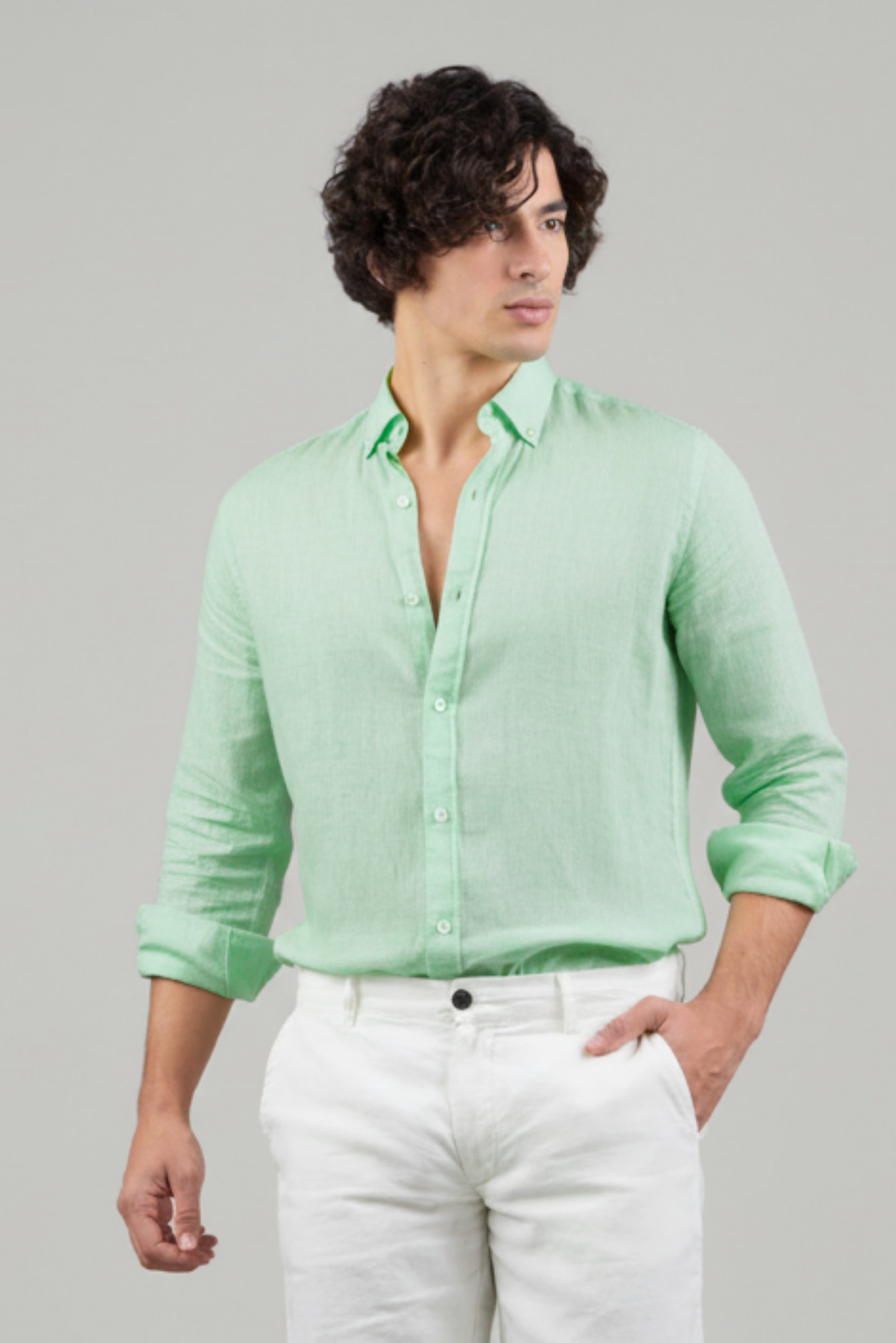 LINEN COMFORT FIT SHIRT
