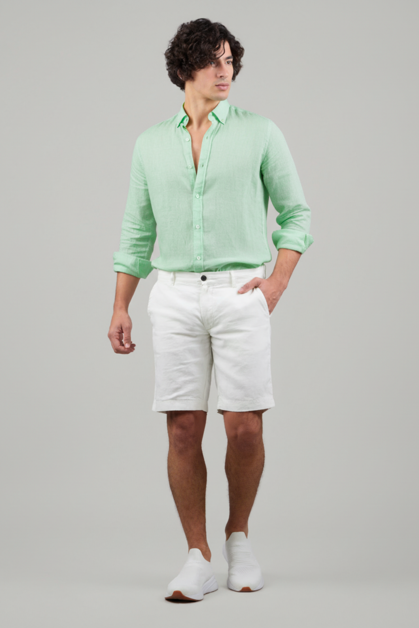 LINEN COMFORT FIT SHIRT