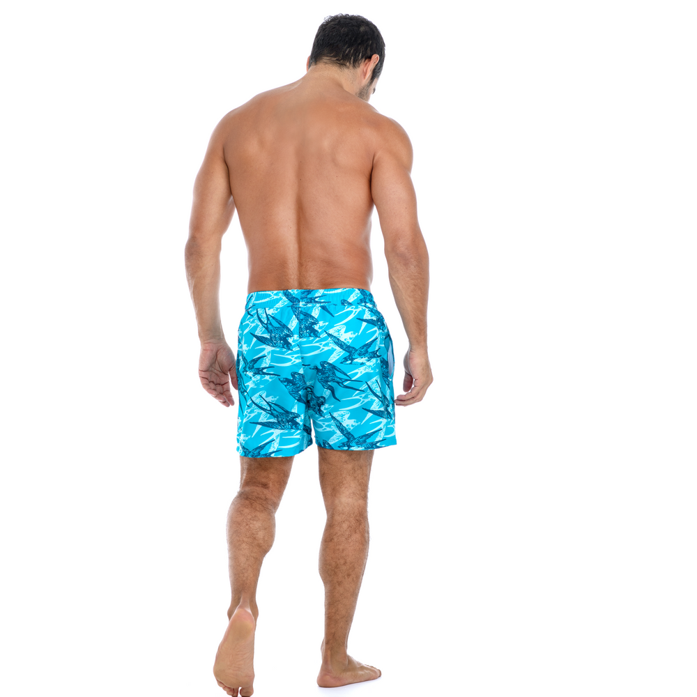 Men Swim Shorts - Free Fly